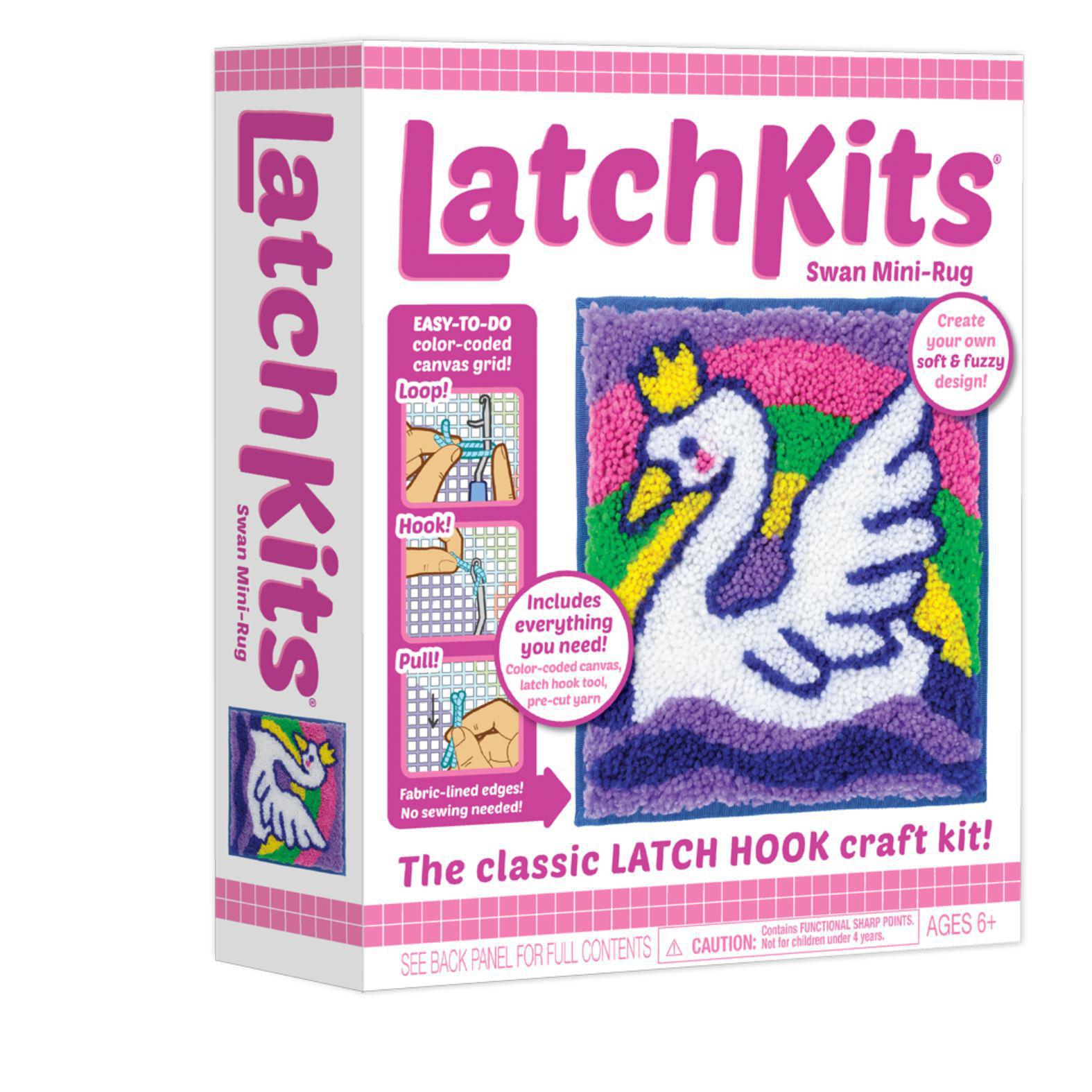 LatchKits™ Swan Latch Hook Kit