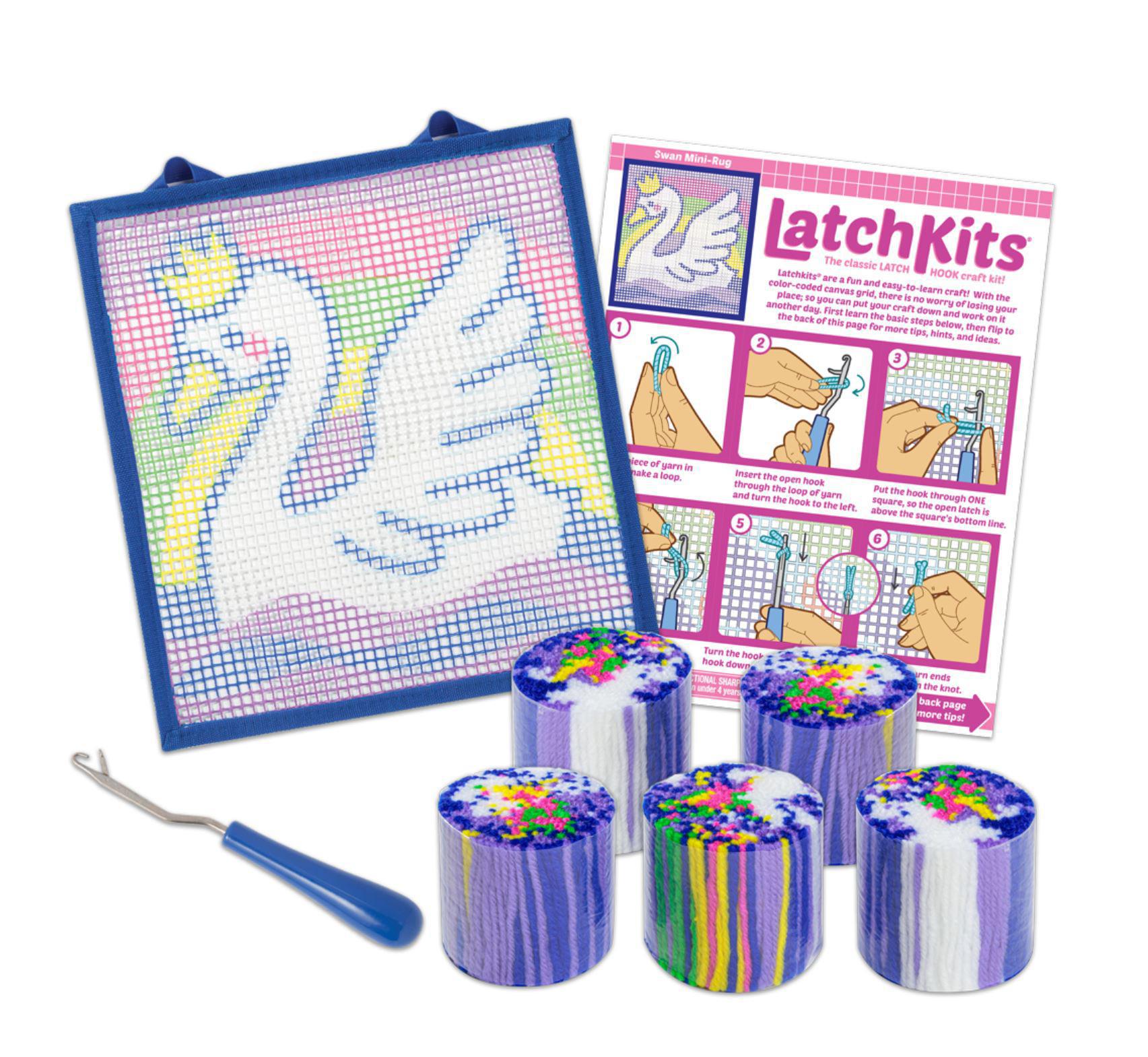 LatchKits™ Swan Latch Hook Kit