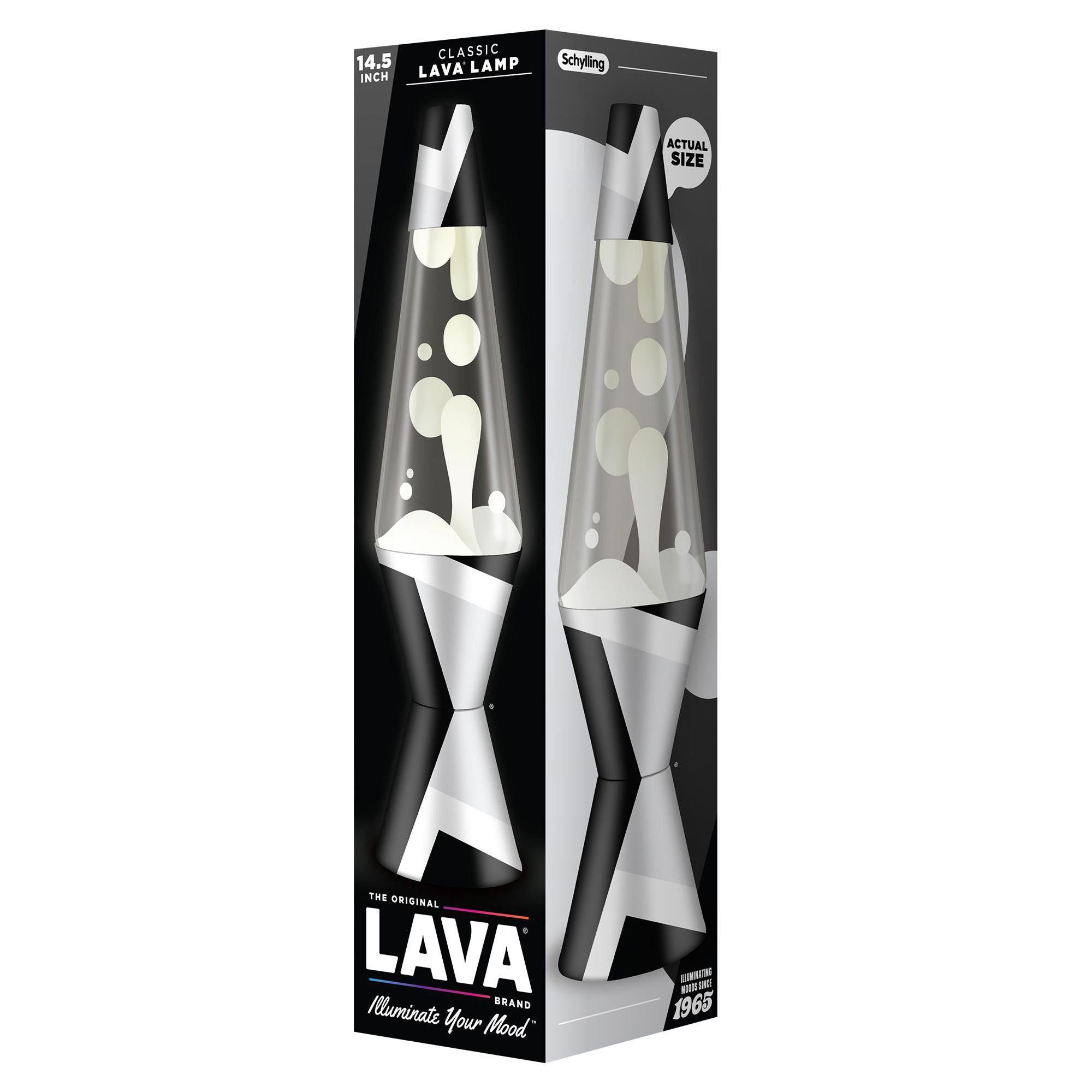 LAVA™ Lava Lamp Polygonal White Tone LAVA™ Lava Lamp Polygonal White Tone