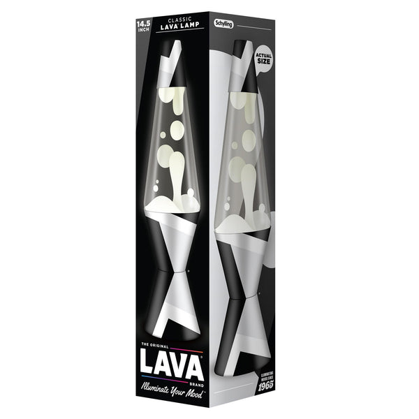 LAVA™ Lava Lamp Polygonal White Tone LAVA™ Lava Lamp Polygonal White Tone