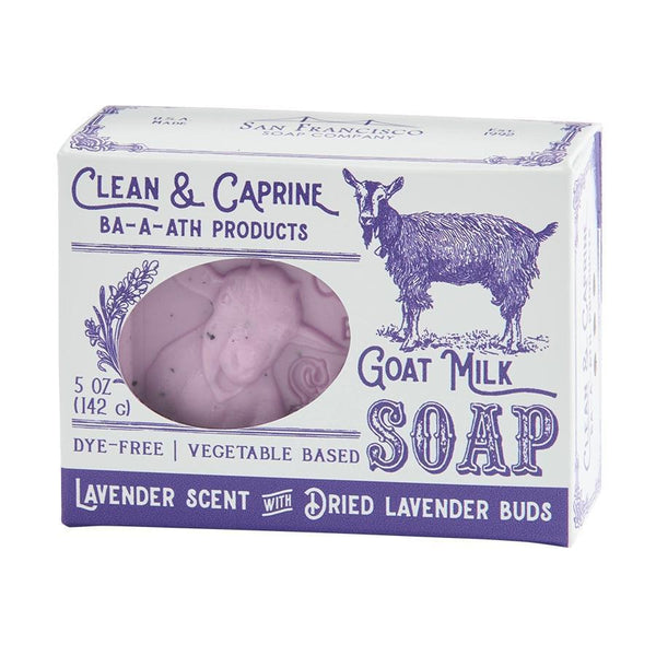 Lavender Goat Milk 5oz Pressed Bar Soap