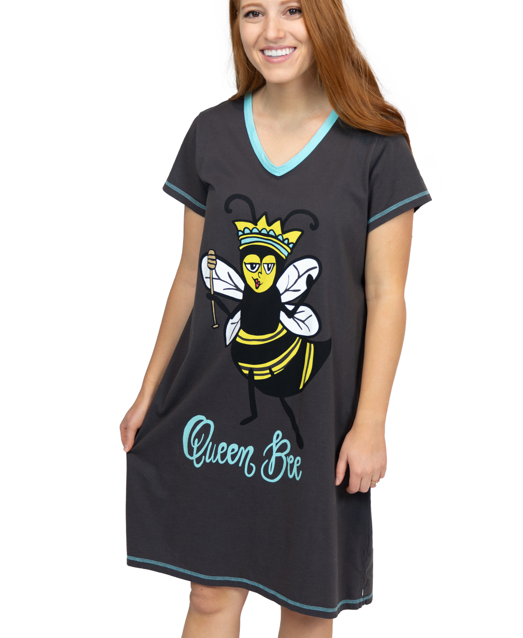 Lazy One Queen Bee Night Shirt Lazy One Queen Bee Night Shirt