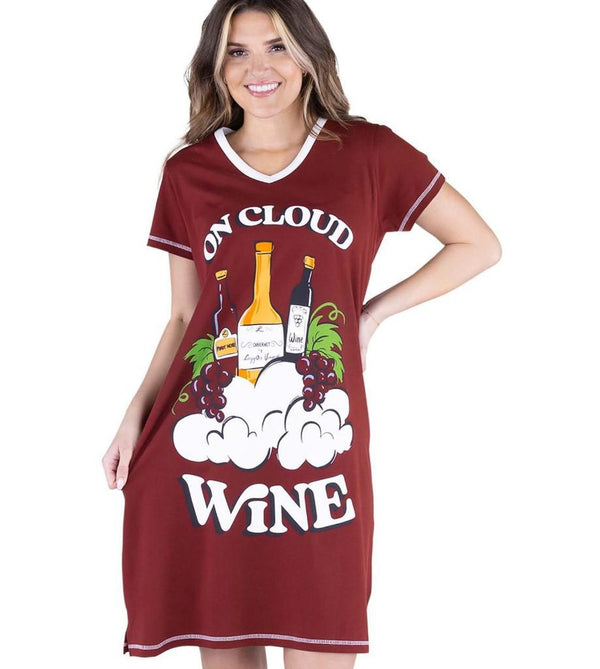 Lazy One Sleep Nightshirt | Cloud Wine Lazy One Sleep Nightshirt | Cloud Wine