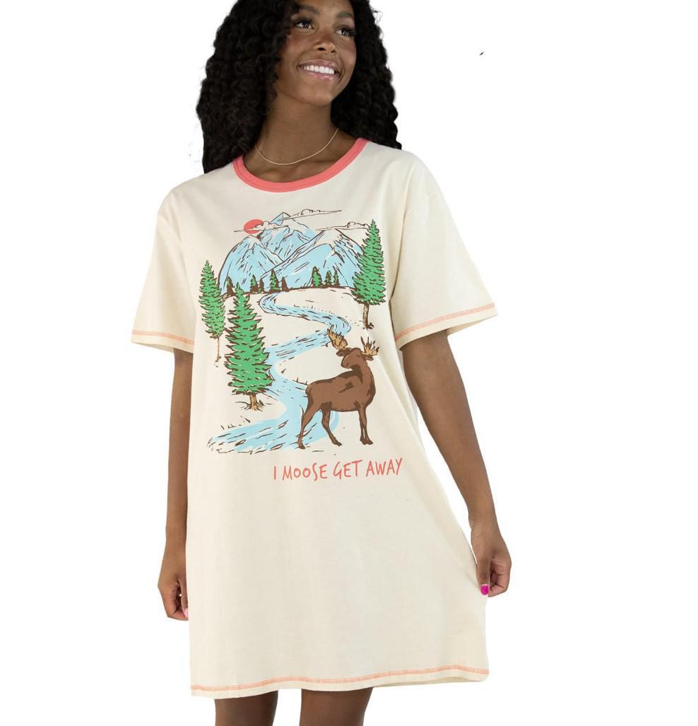 Lazy One Women's Nightshirt | I Moose Get Away Lazy One Women's Nightshirt | I Moose Get Away