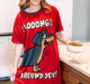 Lazy One Women's Nightshirt | Long To  Be Around You Lazy One Women's Nightshirt | Long To  Be Around You