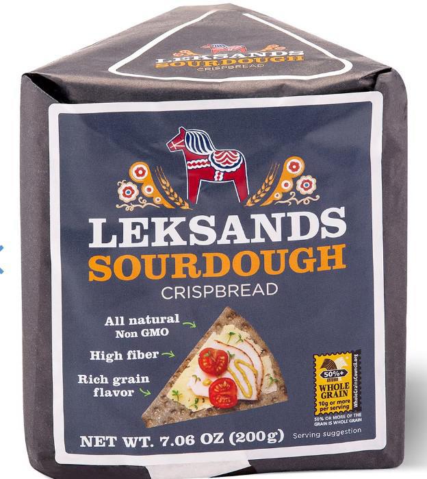 Leksands Sourdough Crispbread Triangles Leksands Sourdough Crispbread Triangles