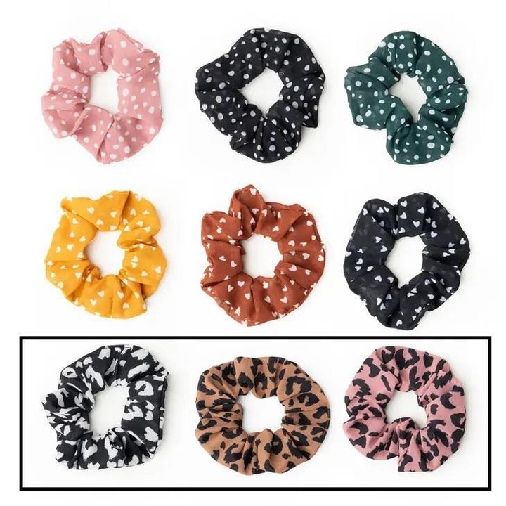 Buns Out Scrunchies 3 Pack Leopard