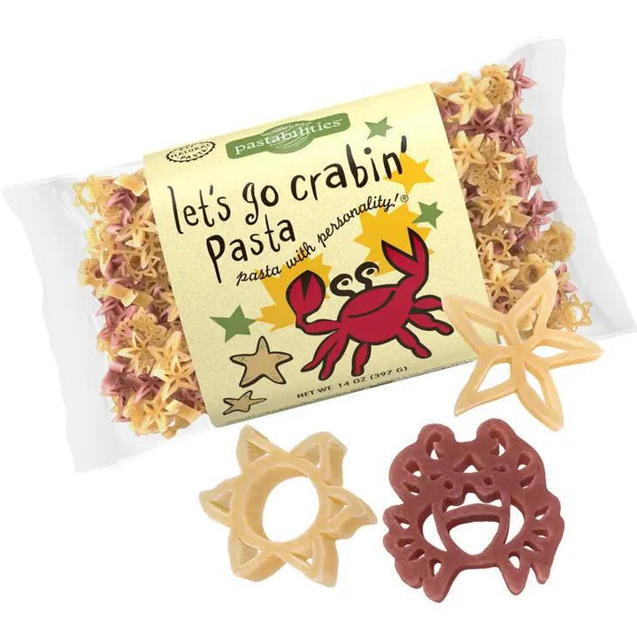Let's Go Crabin' Shaped Pasta Let's Go Crabin' Shaped Pasta
