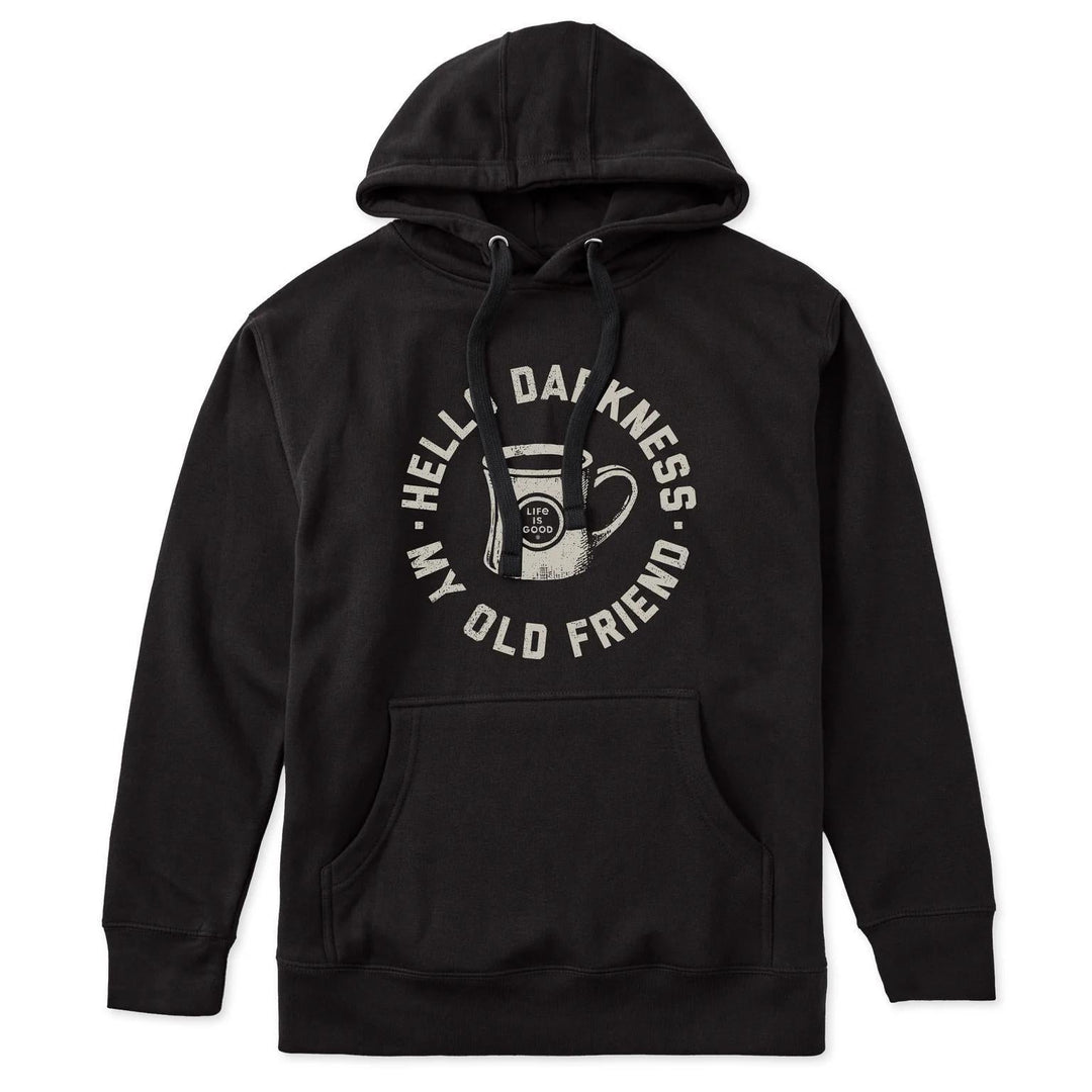 Life is Good Adult Unisex Hello Darkness My Old Friend Every Wear Hoodie Sweatshirt Coffee Life is Good Adult Unisex Hello Darkness My Old Friend Every Wear Hoodie Sweatshirt Coffee