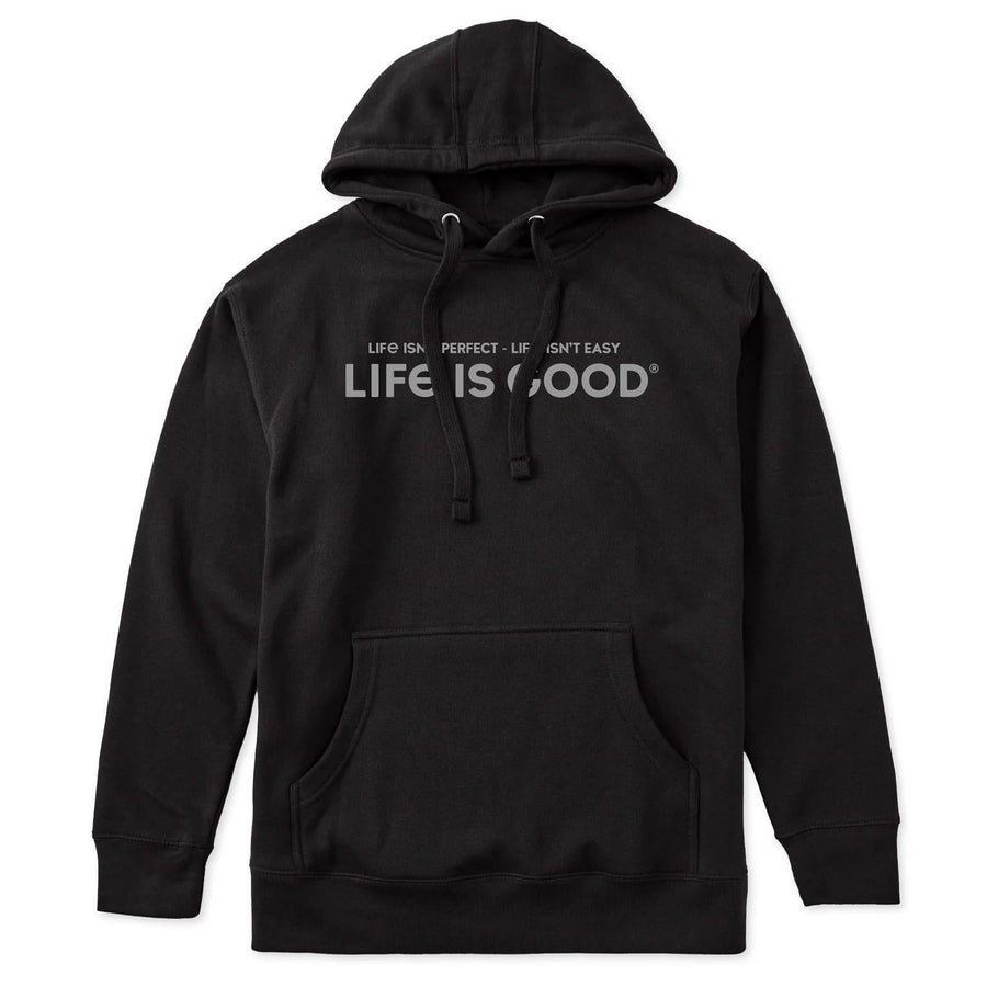 Life is Good Adult Unisex Life Isn't Perfect, Life Isn't Easy Every Wear Hoodie Sweatshirt Life is Good Adult Unisex Life Isn't Perfect, Life Isn't Easy Every Wear Hoodie Sweatshirt