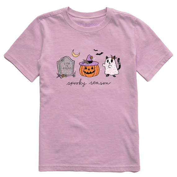 Life is Good Kid's Crusher  T-Shirt | Spooky Season