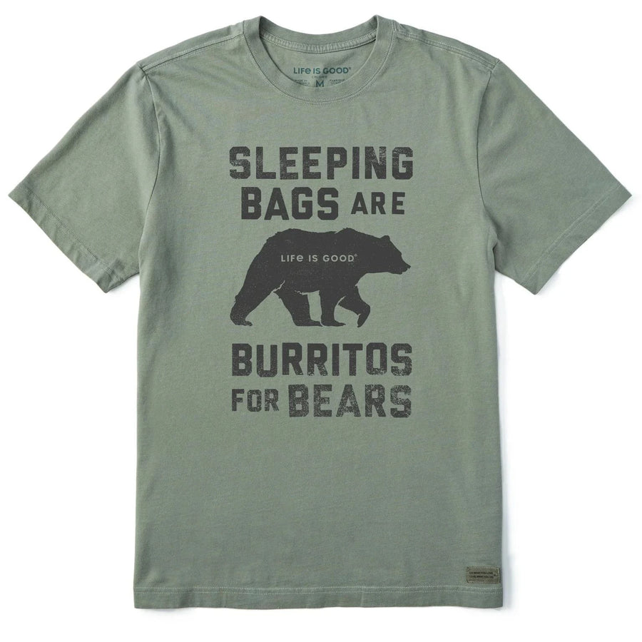 Life is Good Men's Burritos for Bears Short Sleeve Crusher-LITE Tee Life is Good Men's Burritos for Bears Short Sleeve Crusher-LITE Tee
