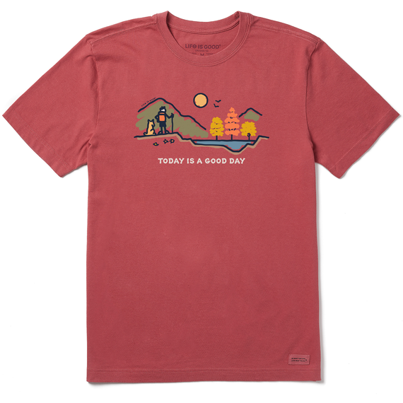 Life is Good Men's Crusher T-Shirt | Good Day Fall