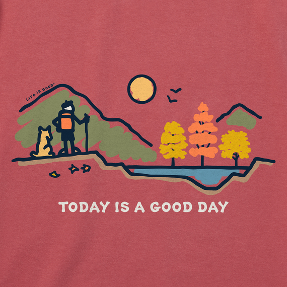 Life is Good Men's Crusher T-Shirt | Good Day Fall