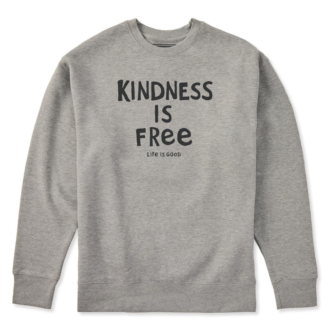 Life is Good Men's Every We Kindness is Free Carbon Grey Life is Good Men's Every We Kindness is Free Carbon Grey