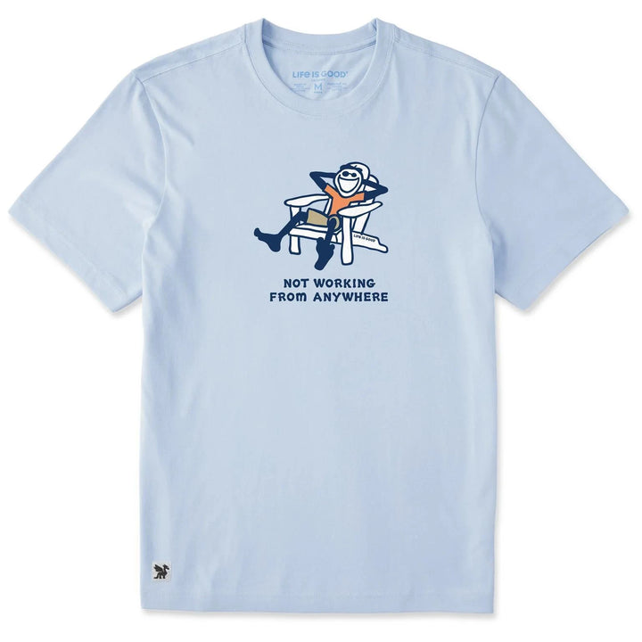 Life is Good Men's Jake Not Working Short Sleeve Tee Life is Good Men's Jake Not Working Short Sleeve Tee