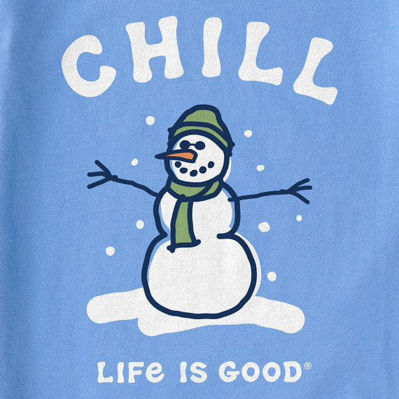 Life is Good Women's Chill Snowman Long Sleeve Crusher Tee Life is Good Women's Chill Snowman Long Sleeve Crusher Tee