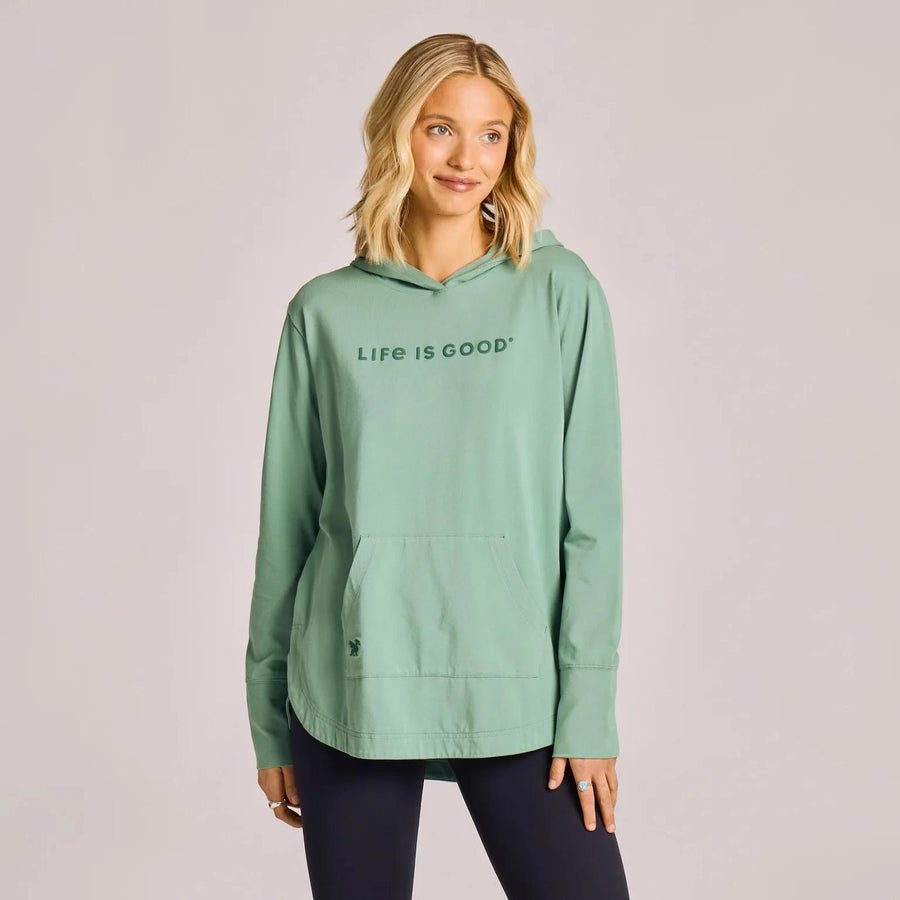 Life is Good Women's Crafty LIG Crusher-FLEX Hoodie Tunic Life is Good Women's Crafty LIG Crusher-FLEX Hoodie Tunic