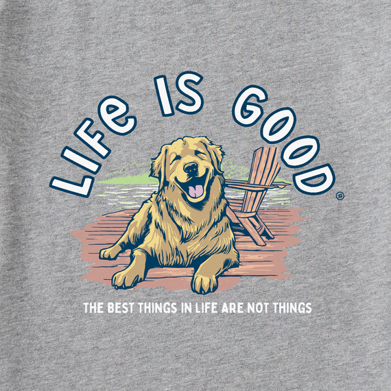 Life is Good Women's Long Sleeve Crusher-LITE Hooded Tee Best Things Golden Dock Life is Good Women's Long Sleeve Crusher-LITE Hooded Tee Best Things Golden Dock