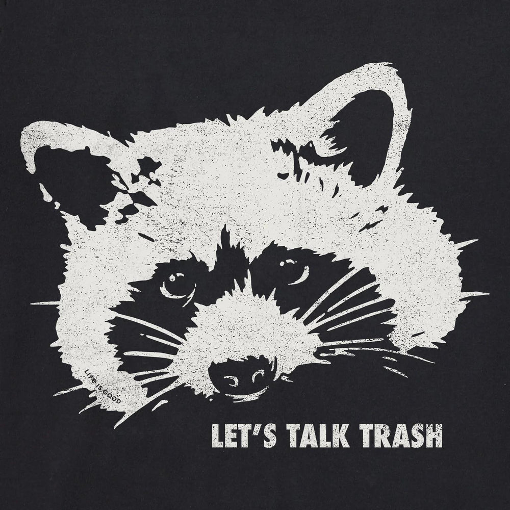 Life is Good Women's Raccoon Short Sleeve Crusher Vee Life is Good Women's Raccoon Short Sleeve Crusher Vee