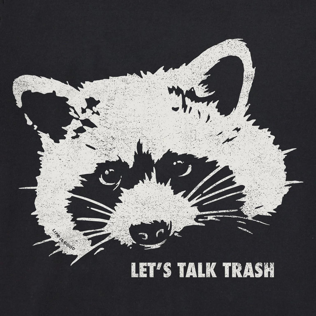 Life is Good Women's Raccoon Short Sleeve Crusher Vee Life is Good Women's Raccoon Short Sleeve Crusher Vee