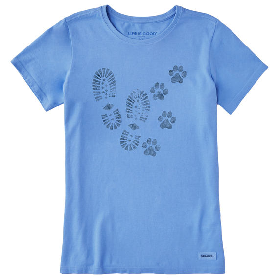 Life is Good Women's Trails & Tails Crusher Tee Life is Good Women's Trails & Tails Crusher Tee