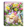 Lighted Tabletop Canvas | Easter Basket Lighted Tabletop Canvas | Easter Basket