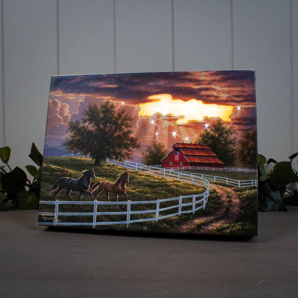 Lighted Tabletop Canvas | Tennessee Home Lighted Tabletop Canvas | Tennessee Home