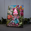 Lighted Tabletop Canvas | Tulip Gnome Lighted Tabletop Canvas | Tulip Gnome