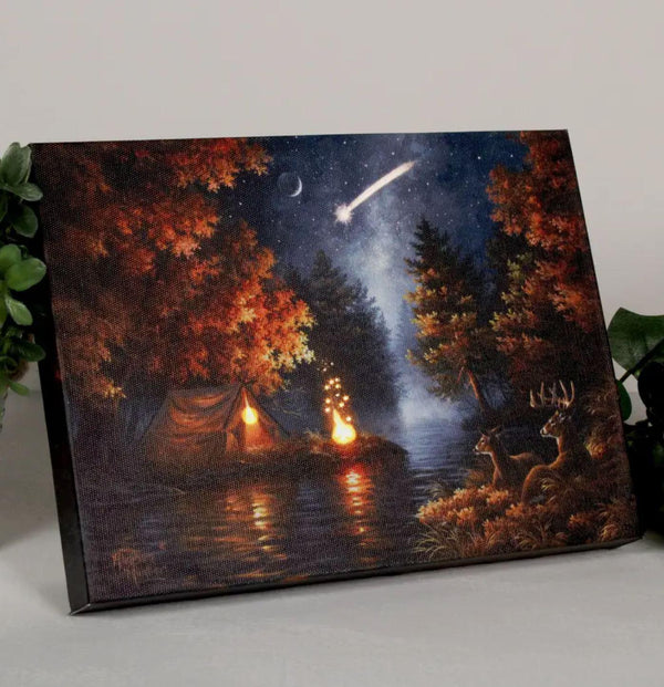 Lighted Tabletop Canvas | Wishing Upon A Star