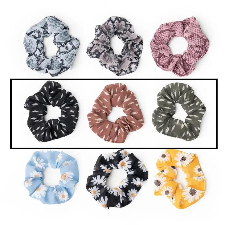 Buns Out Scrunchies 3 Pack Lines