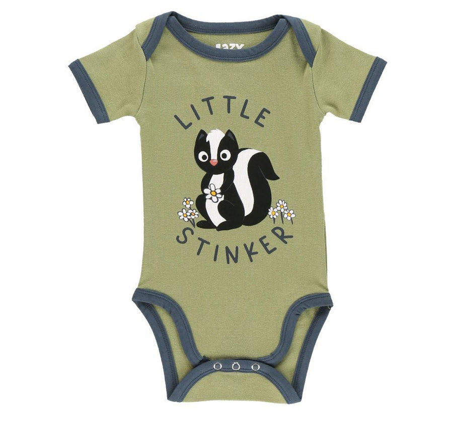 Little Stinker Infant Creeper Onesie | Green