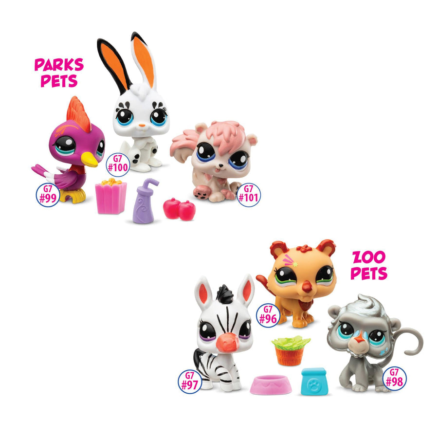 Littlest Pet Shop Trio in Tube Series 1 Littlest Pet Shop Trio in Tube Series 1