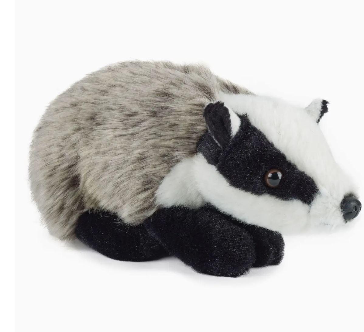 Living Nature Badger Soft Toy