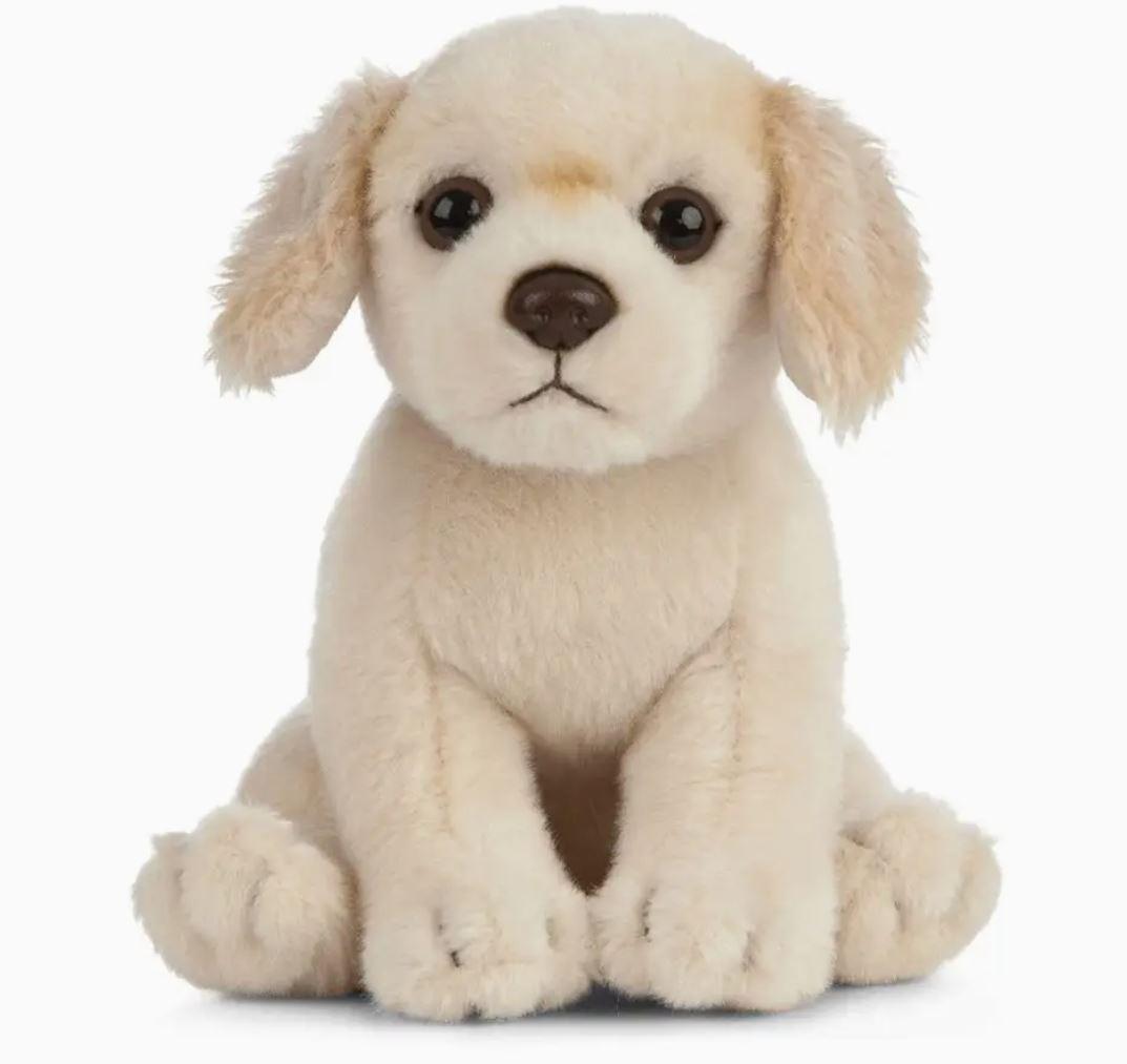 Living Nature Golden Retriever Puppy Soft Toy