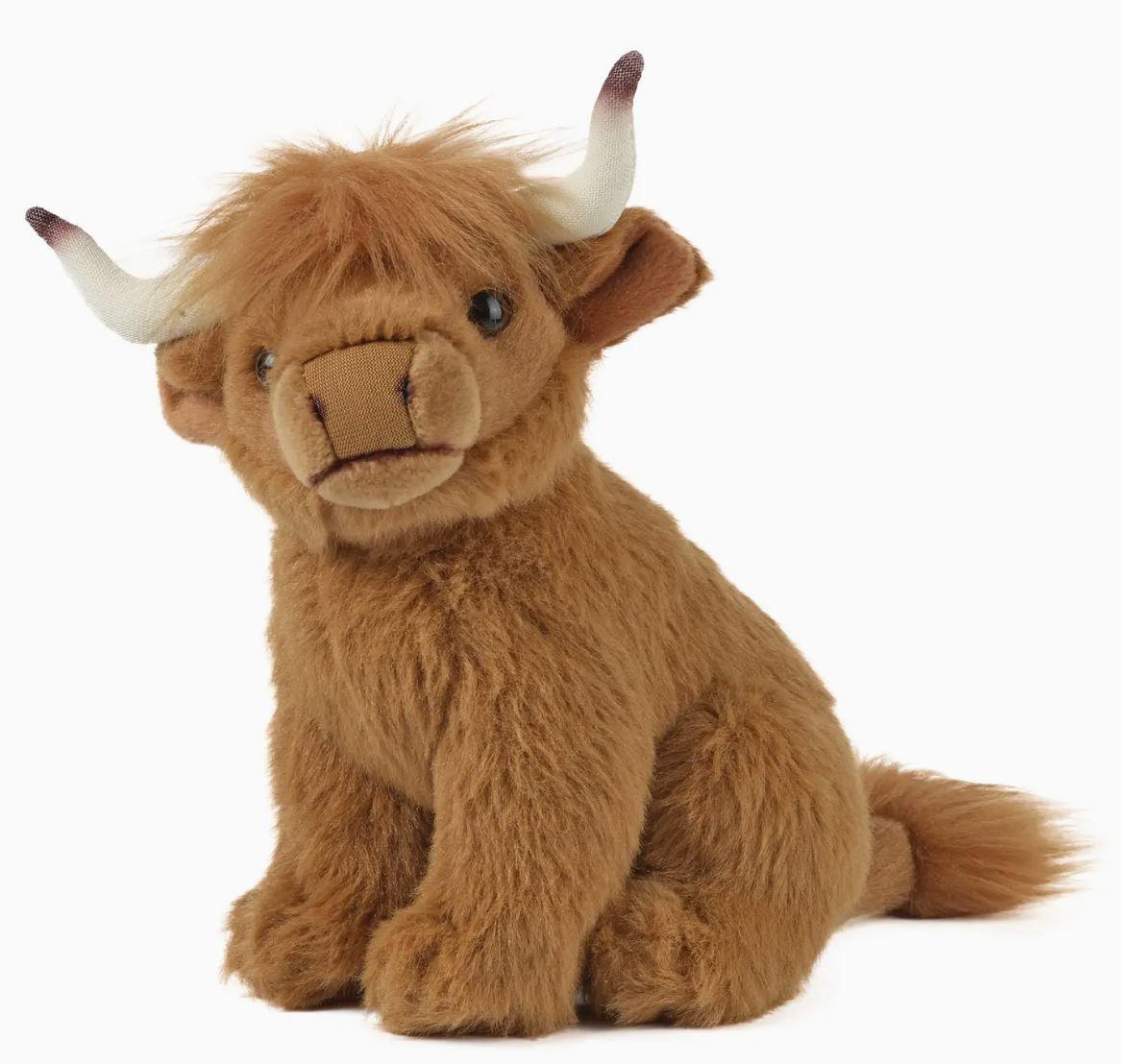 Living Nature Highland Cow Small Soft Toy
