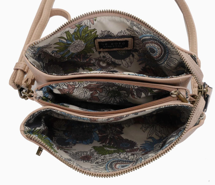 Liz Soto Handbag | Ella Cross-Body and Wristlet
