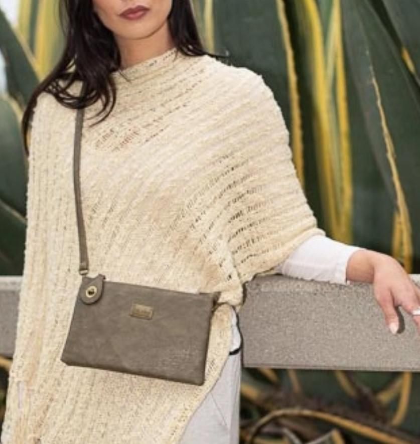 Liz Soto Handbag | Ella Cross-Body and Wristlet