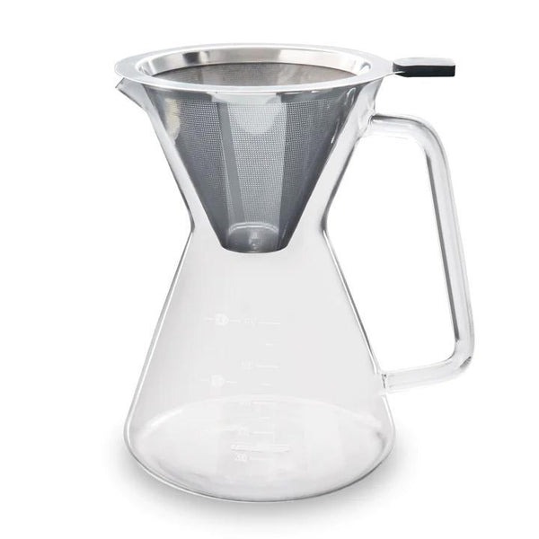 London Sip Glass Coffee Carafe