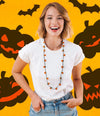 Losta Light Pumpkin Necklace with 20 Lights