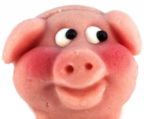 Lucky Marzipan Pig Single