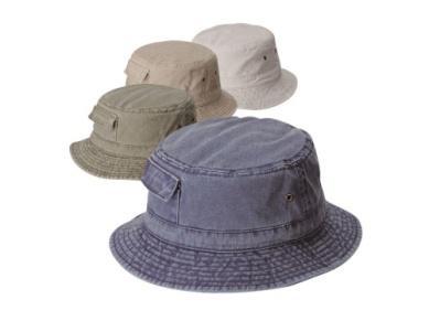 Lure Pigment Dyed Cargo Bucket Hat