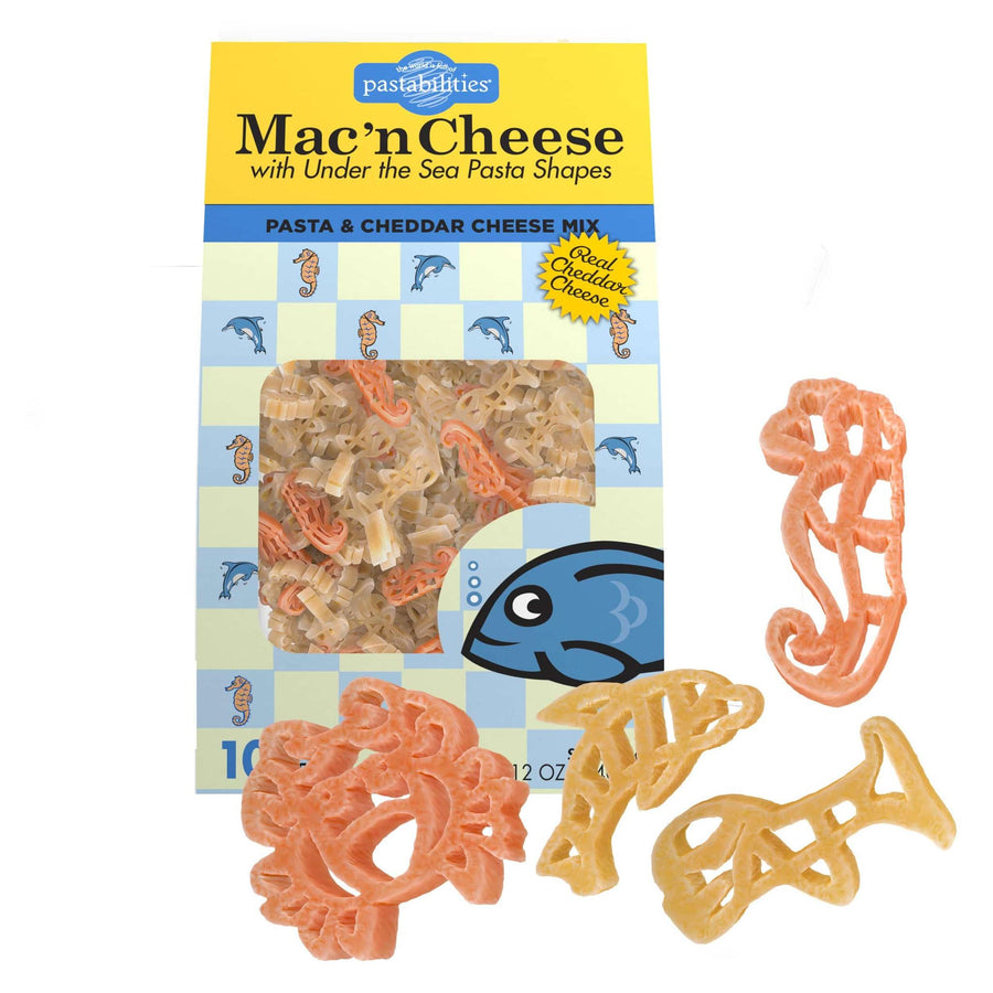 Mac'n Cheese with Under the Sea Pasta Shapes & Real Cheddar Cheese Mac'n Cheese with Under the Sea Pasta Shapes & Real Cheddar Cheese