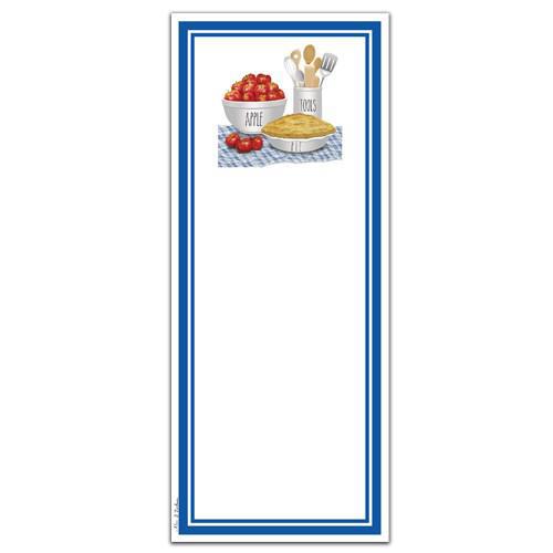 Magnetic Note Pad | Apple Pie Navy Magnetic Note Pad | Apple Pie Navy