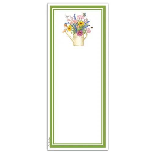 Magnetic Note Pad | Watering Can Bluebird Magnetic Note Pad | Watering Can Bluebird