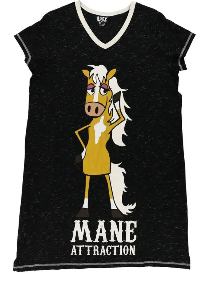 Mane Attraction Horse Sleep Nightshirt Mane Attraction Horse Sleep Nightshirt