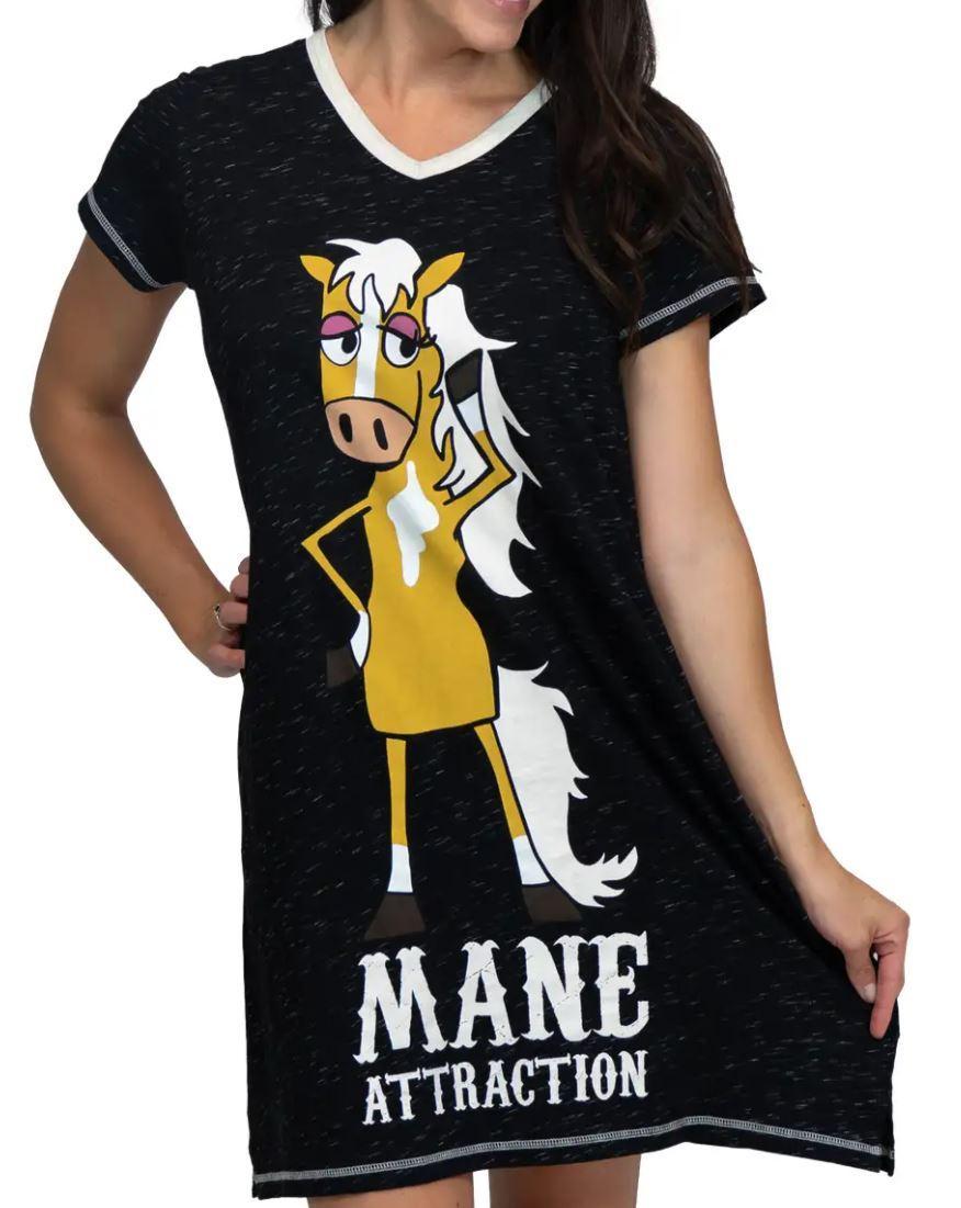Mane Attraction Horse Sleep Nightshirt Mane Attraction Horse Sleep Nightshirt