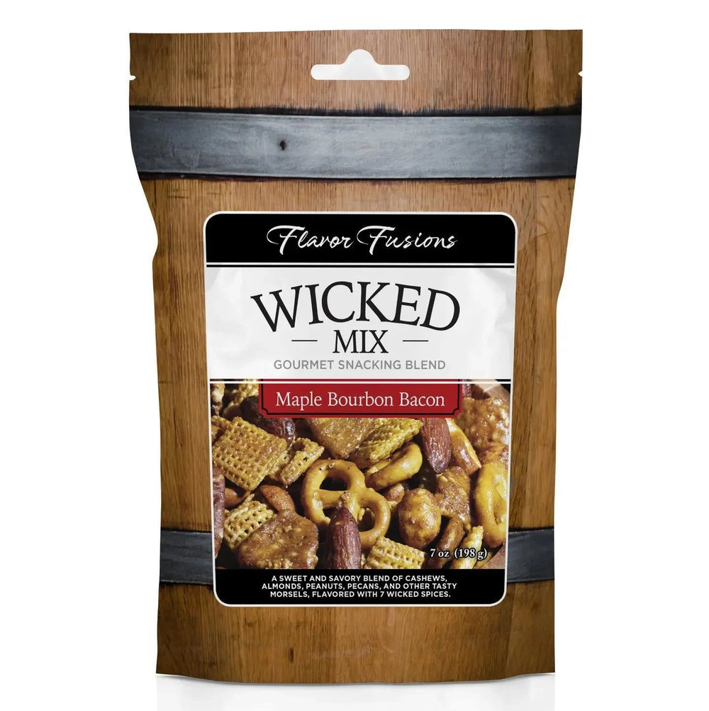 Wicked Mix Snack Mix Maple Bourbon Bacon Wicked Mix Snack Mix