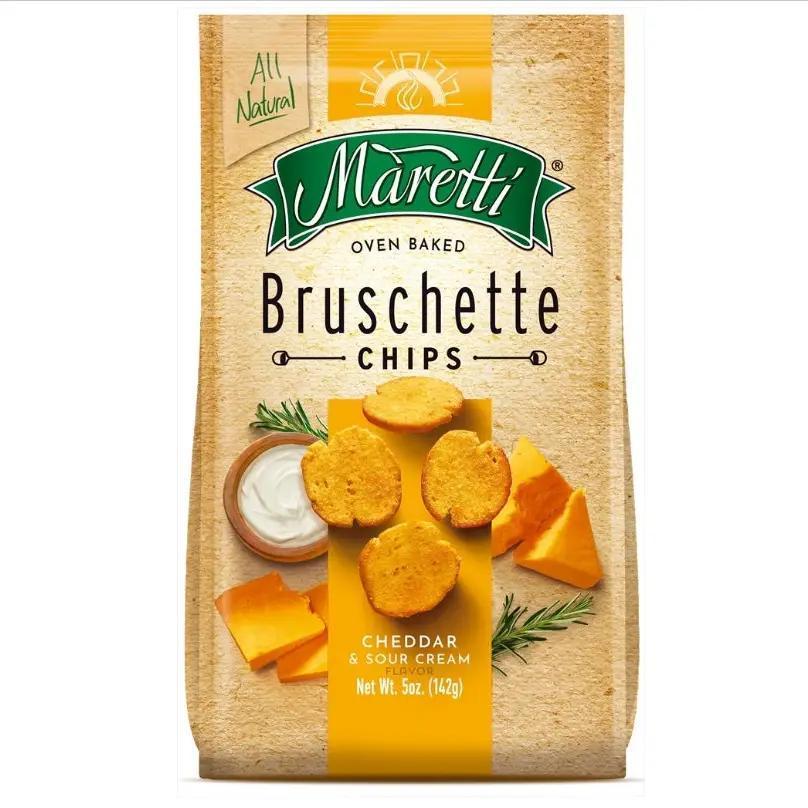 Maretti Bruschette Chips Cheddar & Sour Cream Maretti Bruschette Chips Cheddar & Sour Cream
