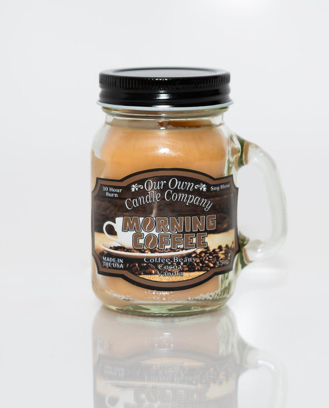 Mason Jar Candle | Espresso Morning Coffee Mason Jar Candle | Espresso Morning Coffee